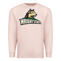 Pale Pink wright state Premium Sweatshirt - linhVisuals