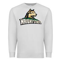 Dove Grey wright state Premium Sweatshirt - linhVisuals