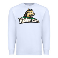 White wright state Premium Sweatshirt - linhVisuals