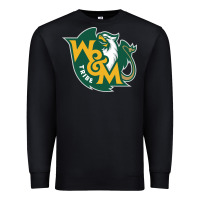 Black william and mary Premium Sweatshirt - linhVisuals