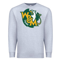 Heather Grey william and mary Premium Sweatshirt - linhVisuals