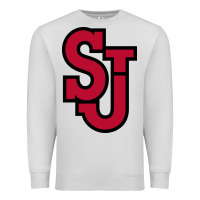 Dove Grey st. john's red Premium Sweatshirt - linhVisuals