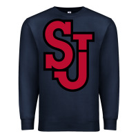 Navy st. john's red Premium Sweatshirt - linhVisuals