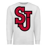 Oatmeal Heather st. john's red Premium Sweatshirt - linhVisuals