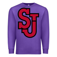 Purple st. john's red Premium Sweatshirt - linhVisuals