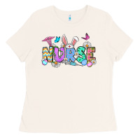 Bone Easter Nurse Ladies Tee - OliviaCreatesArt