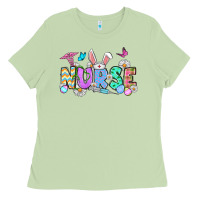 Matcha Easter Nurse Ladies Tee - OliviaCreatesArt