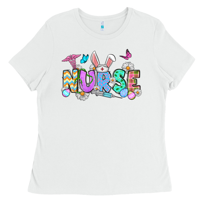 Easter Nurse Ladies Tee by OliviaCreatesArt | Teevron
