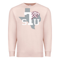 Pale Pink texas southern Premium Sweatshirt - linhVisuals