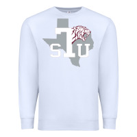 White texas southern Premium Sweatshirt - linhVisuals