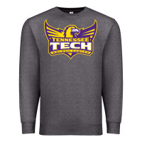 Charcoal Heather tennessee tech Premium Sweatshirt - linhVisuals