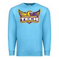 Ocean Blue tennessee tech Premium Sweatshirt - linhVisuals