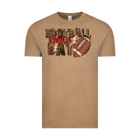 Vintage Coffee football kinda day Vintage Tee - FaDigitalArtStudio