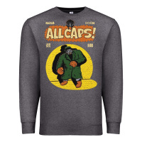 Charcoal Heather madlib doom hip hop Premium Sweatshirt - linhVisuals