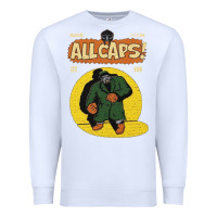 White madlib doom hip hop Premium Sweatshirt - linhVisuals
