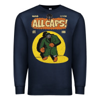 Navy madlib doom hip hop Premium Sweatshirt - linhVisuals