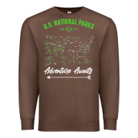Chestnut national parks adventure lover camping hiking camper fan t shirt Premium Sweatshirt - linhVisuals