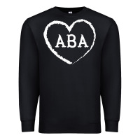 Black aba therapy gift for behavior analyst  womens aba premium t shirt Premium Sweatshirt - linhVisuals