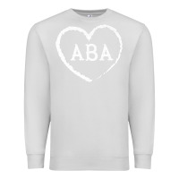 Dove Grey aba therapy gift for behavior analyst  womens aba premium t shirt Premium Sweatshirt - linhVisuals