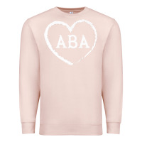 Pale Pink aba therapy gift for behavior analyst  womens aba premium t shirt Premium Sweatshirt - linhVisuals
