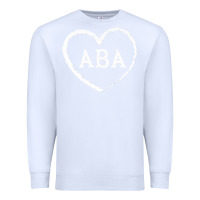 White aba therapy gift for behavior analyst  womens aba premium t shirt Premium Sweatshirt - linhVisuals
