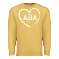 Antique Gold aba therapy gift for behavior analyst  womens aba premium t shirt Premium Sweatshirt - linhVisuals
