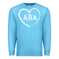 Ocean Blue aba therapy gift for behavior analyst  womens aba premium t shirt Premium Sweatshirt - linhVisuals