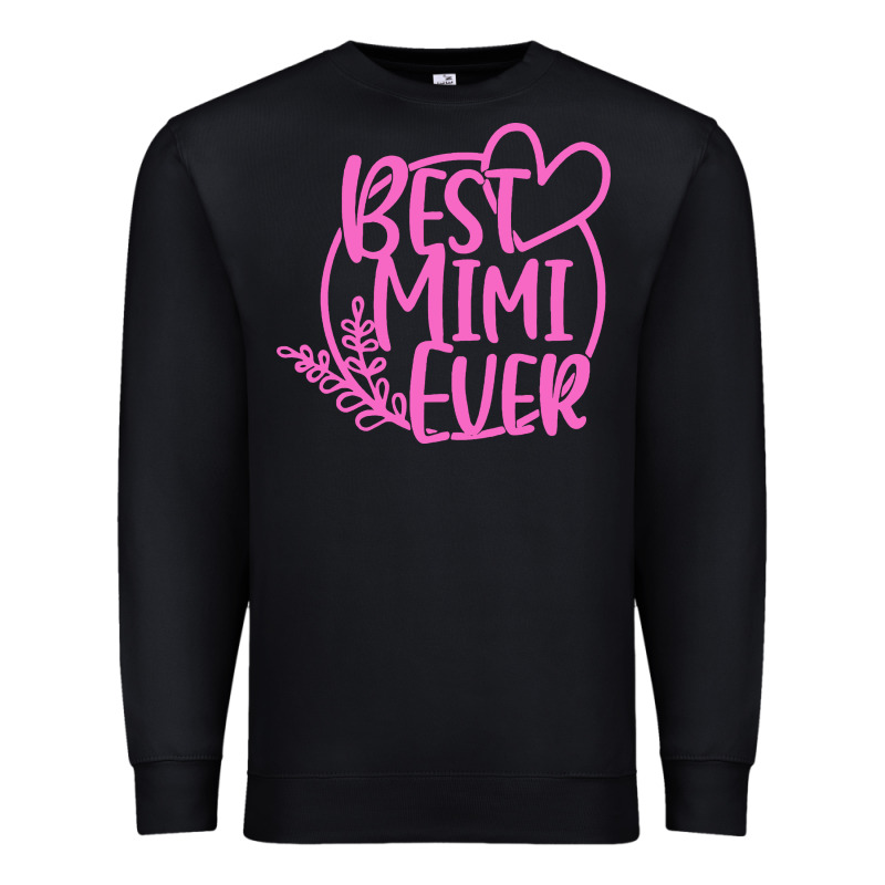 Best Mimi Ever Premium Sweatshirt by linhVisuals | Teevron