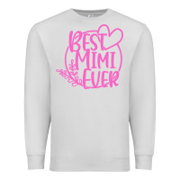 Dove Grey best mimi ever Premium Sweatshirt - linhVisuals