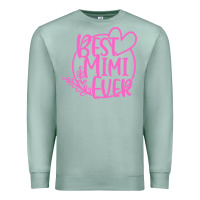 Seafoam best mimi ever Premium Sweatshirt - linhVisuals