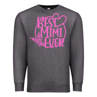 Charcoal Heather best mimi ever Premium Sweatshirt - linhVisuals