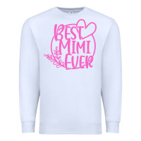 White best mimi ever Premium Sweatshirt - linhVisuals