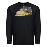 Black killdozer tread back tank top Premium Sweatshirt - linhVisuals