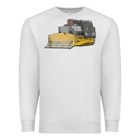 Oatmeal Heather killdozer tread back tank top Premium Sweatshirt - linhVisuals