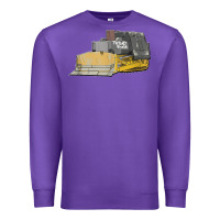Purple killdozer tread back tank top Premium Sweatshirt - linhVisuals