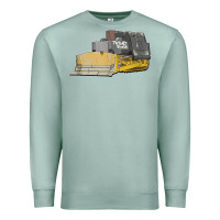 Seafoam killdozer tread back tank top Premium Sweatshirt - linhVisuals