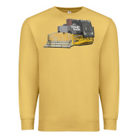 Antique Gold killdozer tread back tank top Premium Sweatshirt - linhVisuals