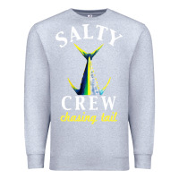 Heather Grey salty crew Premium Sweatshirt - linhVisuals