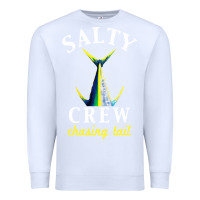 White salty crew Premium Sweatshirt - linhVisuals