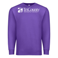 Purple tri county technical center Premium Sweatshirt - linhVisuals