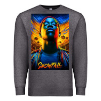 Charcoal Heather snowfall fx tv show Premium Sweatshirt - linhVisuals