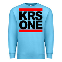 Ocean Blue hip hop krs one Premium Sweatshirt - linhVisuals