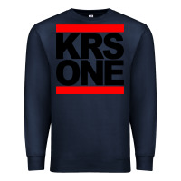 Navy hip hop krs one Premium Sweatshirt - linhVisuals