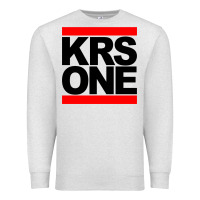 Oatmeal Heather hip hop krs one Premium Sweatshirt - linhVisuals