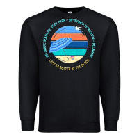 Black delaware seashore state park t  shirt delaware seashore state park, de Premium Sweatshirt - linhVisuals