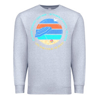 Heather Grey delaware seashore state park t  shirt delaware seashore state park, de Premium Sweatshirt - linhVisuals