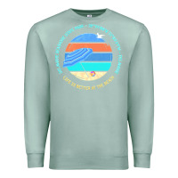 Seafoam delaware seashore state park t  shirt delaware seashore state park, de Premium Sweatshirt - linhVisuals