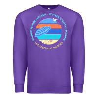 Purple delaware seashore state park t  shirt delaware seashore state park, de Premium Sweatshirt - linhVisuals
