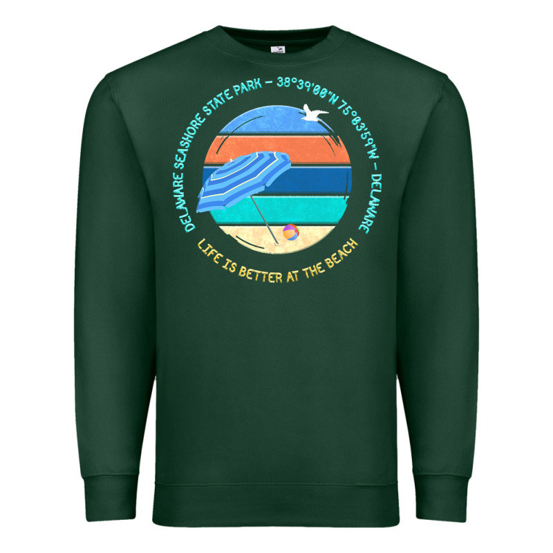 Delaware Seashore State Park T  Shirt Delaware Seashore State Park, De Premium Sweatshirt by linhVisuals | Teevron