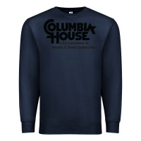 Navy columbia house record & tape club Premium Sweatshirt - linhVisuals